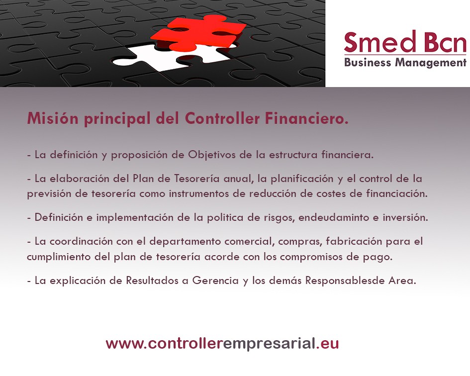 Misión del Controller Financiero Misión del Controller Financiero